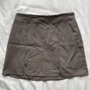 Urban Outfitters gingham mini skirt
